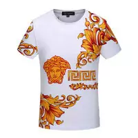 versace t-shirt unisexe graphique haute couture palace chart